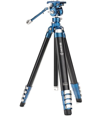 Amazon.com : Benro CyanBird Carbon Fiber Tripod Kit – 2-Series