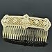 Rhinestone Crystal Gold Palace Hair Comb Pins Women Hair Jewelry Accessories XBY086