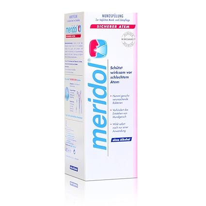Meridol Mundspülung sicherer Atem 400ml - ohne Alkohol