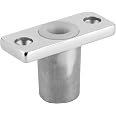 316 Stainless Steel Top Mount Oar Lock Socket Bracket - Marine T-Shaped Holder For Boats & Yachts - View #10