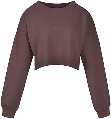 plain brown sweatshirt
