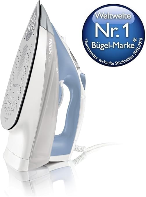 Philips GC4850 Plancha de vapor, 2.5 m, 220-240 V, 50/60 Hz, Azul ...