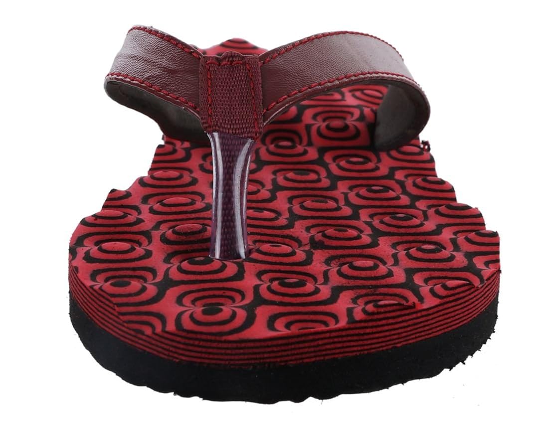 health fit women's accupressure and foot massage flipflops