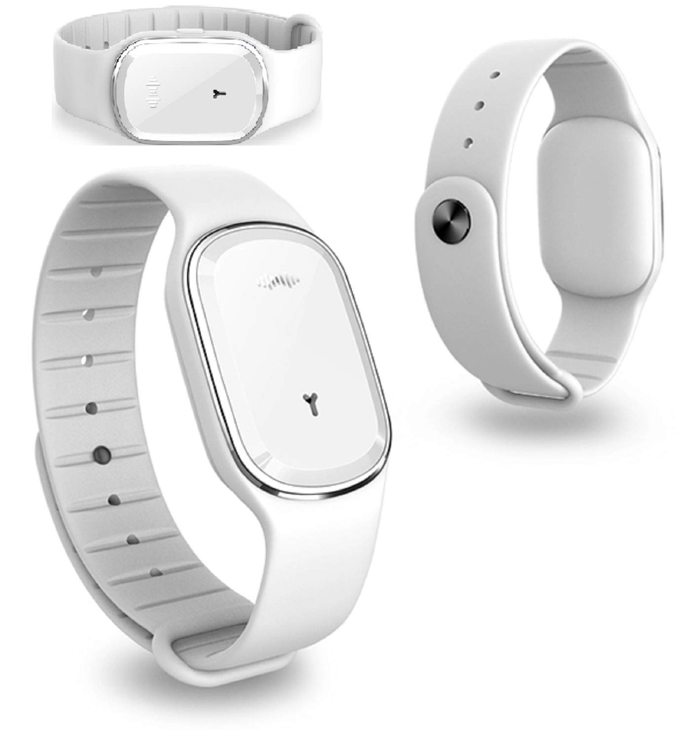 N3 ZELEK Mosquito Repellent Bracelet Mosquito Bands Newest CHIP Insect Repellent Bands Ultrasonic Pest Repeller Wrist Band Pest Control Repellent Bracelet Anti Mosquito Wristband Smart Insect Watch