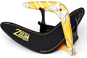 Superbuybox Link Weapon Sword Dagger Sheild Action Figure Game Collection Desk Room Decoration Backpack Pendant Gift (Link Sea-Breeze Boomerang)