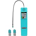 Refrigerant Gas Leak Detector,Halogen Leak Detector Freon Leak Detector HVAC R22 R410a R134a R290 R600a R1234yf CFCs HCFCs HFCs HC HFO HLD-100+ Freon Sniffer with 2 High Sensitivity Sensors