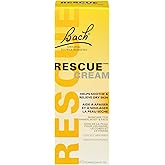 Rescue Remedy Bach RESCUE Cream, Hydrating Skincare for Hands, Body and Face, Shea Butter, Natural Flower Essence, Fragrance-