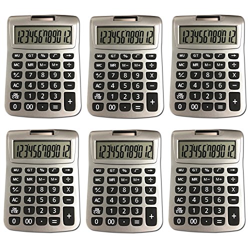 Bulk Digital Calculators Solar Powered Desktop Big Screen Basic