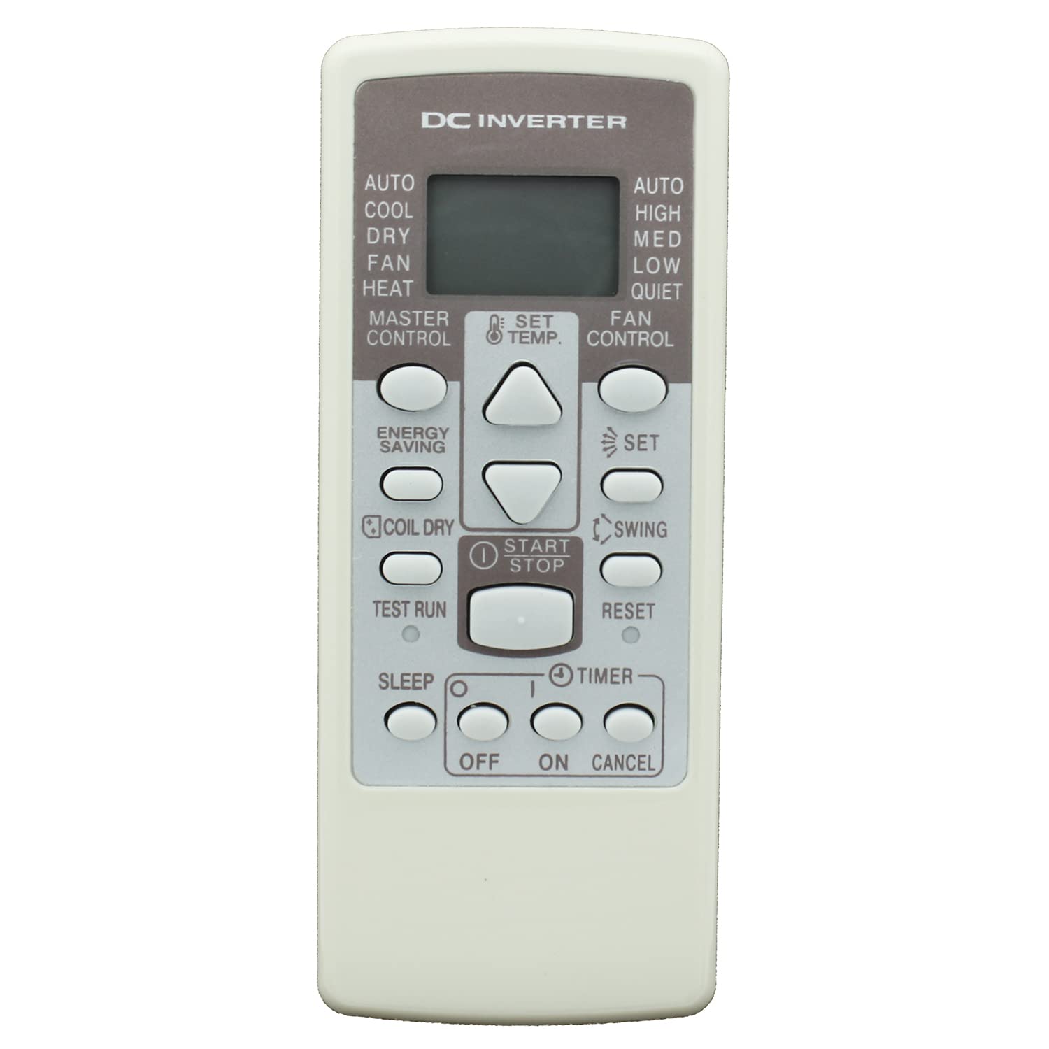 Replacement AR-RCD1C Remote Control for Fujitsu Air Conditioner Also Compatible with AR-RCD1E AR-RCE1C AR-RCC2J AR-RCG2J AR-RCE1E