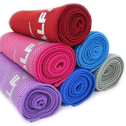 image for Alfamo Fuchsia Cooling Towel for Instant Relief - 33