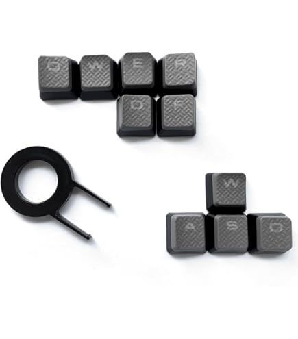 10 Pcs Black&White Pudding Textured KeyCaps For Corsair K100 And K70PRO Keyboard I.452289479