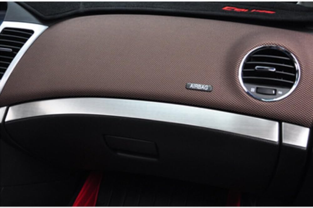 Stainless Steel Main Drive Copilot Cover Trim Compatible with Chevrolet Cruze 09-2014 2015+
