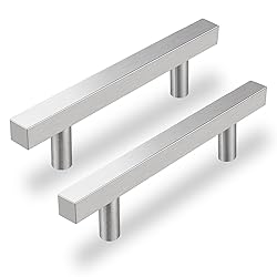 goldenwarm 25Pack Drawer Pulls Brushed Nickel