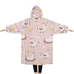 Touchbetter Pink Hen Chick Wearable Oversized
