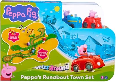 Circuito Peppa Pig Tren y Coche