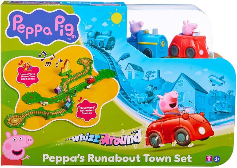 Circuito Peppa Pig Tren y Coche