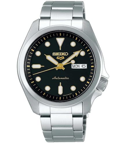 Amazon.com: SEIKO SRPJ81 Men's Analog Mechanical Watch - Black