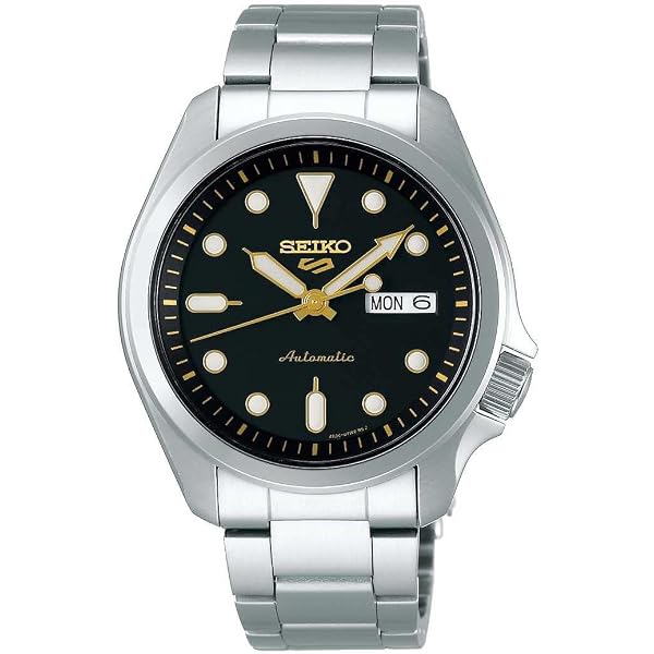 Amazon.com: SEIKO 5 Sports Automatic Black Dial Men's Watch