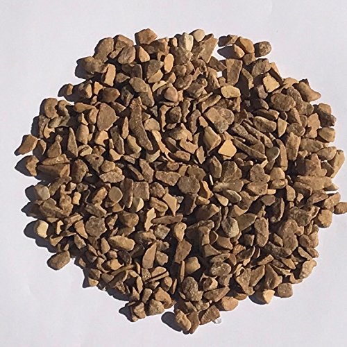 Stonesforever Gravel Stones Sunset Gold Garden, Landscape and Decorative Natural Stone Gravel 5 kg - 3 mm - 8 mm