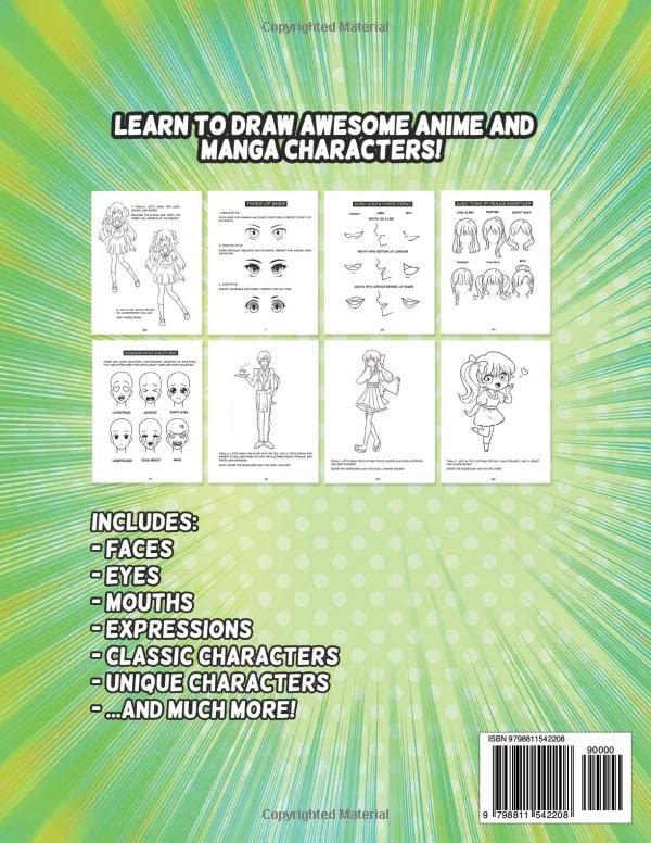 How to Draw Anime and Manga for Beginners: Learn to Draw Awesome Anime and Manga Characters - A Step-by-Step Drawing Guide for Kids, Teens, and Adults How to Draw Anime and Manga for Beginners: Learn to Draw Awesome Anime and Manga Characters - A Step-by-Step Drawing Guide for Kids, Teens, and Adults Paperback Kindle Spiral-bound