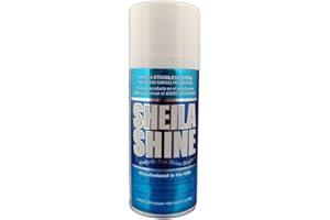 SHEILA SHINE Shiela Shine 3 Oz. Stainless Steel Cleaner and Polish Spray, Removes Grease, Fingerprints, Watermarks in Household, Kitchen Cleaner Spray for Stainless Steel Ideal for Appliances, Fridge, Sink, Stoves