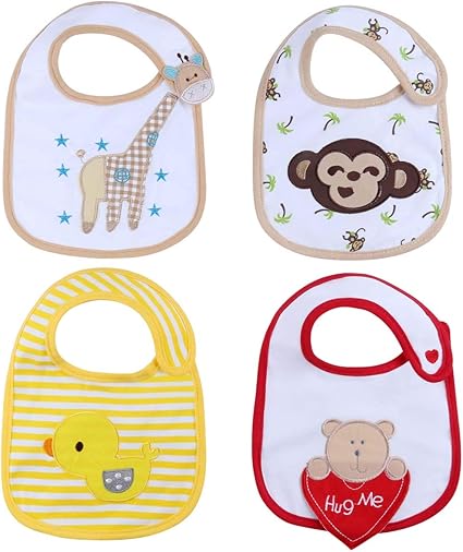 Bavoir Bebe Enfant Lot De 4 Bavoirs Impermeable Bavoir Pour Bebe Unisexe De Bave Bavoir Bebe Tablier Bebe De Bave Bavoirs Pour Filles Garcons Naissance Amazon Fr Bebes Puericulture