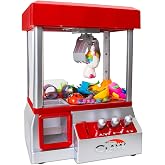 Bundaloo Claw Machine Arcade Game with Sound, Cool Fun Mini Candy Grabber Prize Dispenser Vending Toy for Kids, Boys &amp; Girls