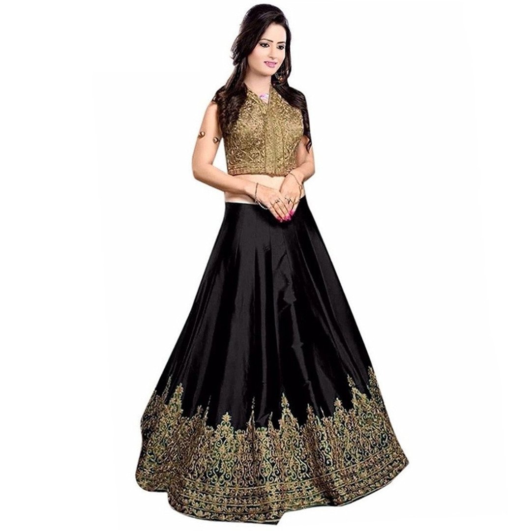 Black lehenga amazon Clearance