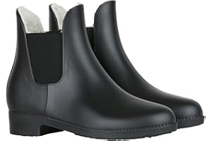 HORZE Bonn Kids Lined Rubber Paddock Boots