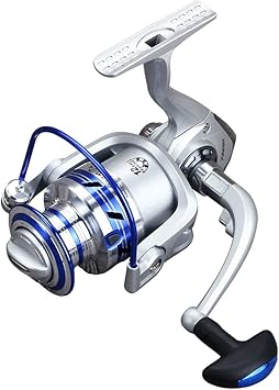 Amazon Lixada スピニングリール 12 フィッシングリール ギア比 5 5 1 左右交換式 折りたたみ スピニングリール 超軽量 釣り用品 糸巻き簡単 初心者 海釣り 船釣り 磯釣りなどに Lixada スピニングリール