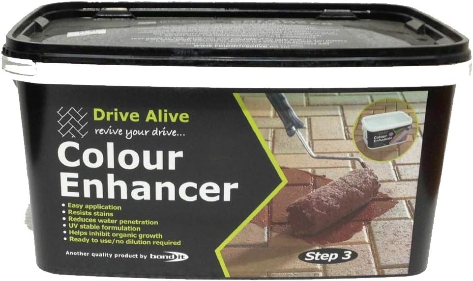 Drive Alive Charcoal Concrete Block Paving Colour Enhancer & Sealer 1 x