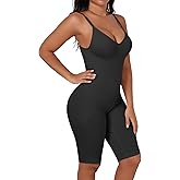 BampooPanPa Backless Shapewear for Women Tummy Control Bodysuit Seamless Butt Lifter Full Body Shaper Body Suit