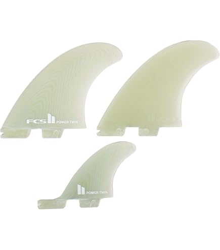 Amazon.com : FCS II MF Twin+1 PC Black M-L Fins : Sports & Outdoors