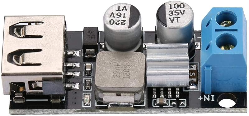 Vikye DC-DC Buck Module 6-32V to 5V QC 3.0 USB Fast Charge Power Converter