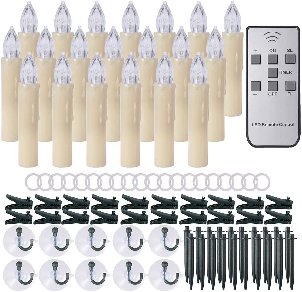 PChero Christmas Tree Candles