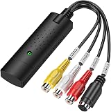 Bumdenuu USB 2.0 Video Capture Adapter RCA S-Video TV DVD DVR Win10 view 3