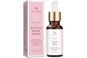 Roycederm Stye Eye Treatment Serum: Natural Stye Remover for Styes Chalazion and Blepharitis - Safe & Fast Relief