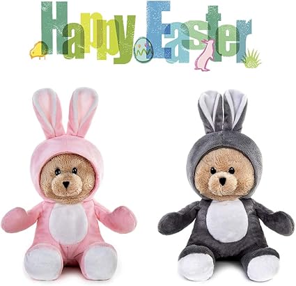 pink bunny teddy