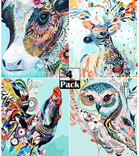 ARTDOT 4 Pack 5D Diamond Painting Kits f- Buy Online in United States