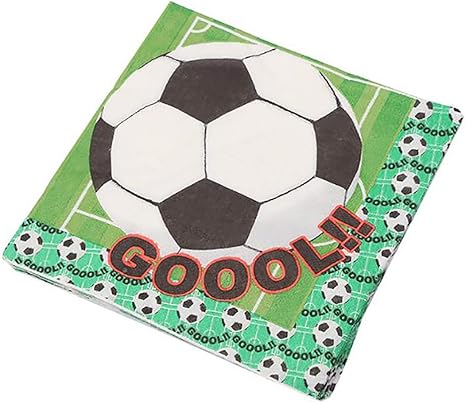 Amazon Co Jp Weilydf サッカーテーマパーティー食器紙コップ紙ストローテーブルクロスサッカーベビーシャワーパーティー用品装飾 サッカーナプキン シート ホーム キッチン