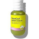 DevaCurl Quench'n Define Gel Strong Hold Non-Crunch Styler | Lasts up to 7 Days | Locks & Moisturizes Curls | Enhances Shine