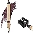 Artisan L'uxe Beauty Velvet Jumbo Eyeliner Pencil - Smokey Eyes in 3 Minutes - Water-Proof, Smudge-Proof, Long-Lasting - Age-Defying Essential Oils - Tempt (Shade: Deep Plum)