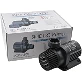 JEBAO JECOD DCP-8500 Sine Wave Water Return Pump, 2245GPH | 65W DC Aquarium Pump with Digital Controller for Marine &amp; Freshwater Tanks