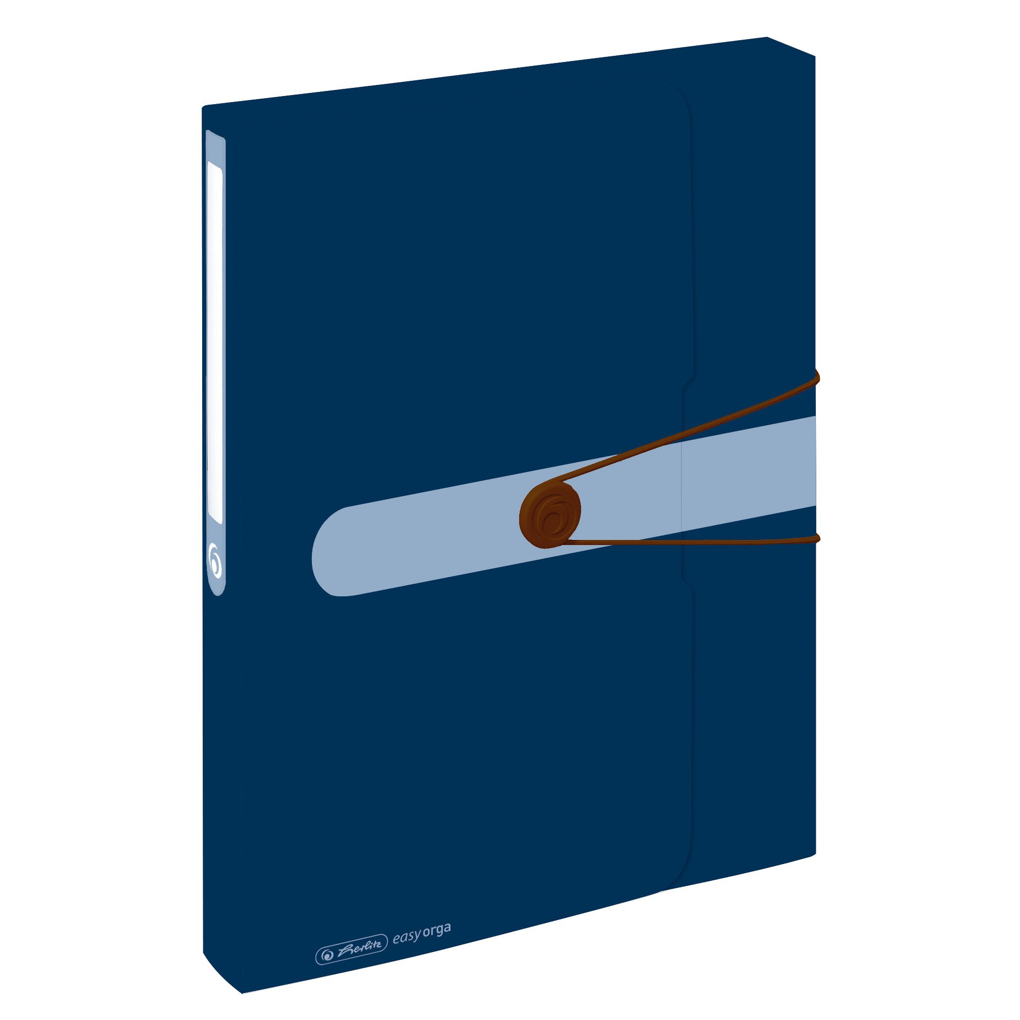 Herlitz A4 Recycling Paper Document Box - Dark Blue