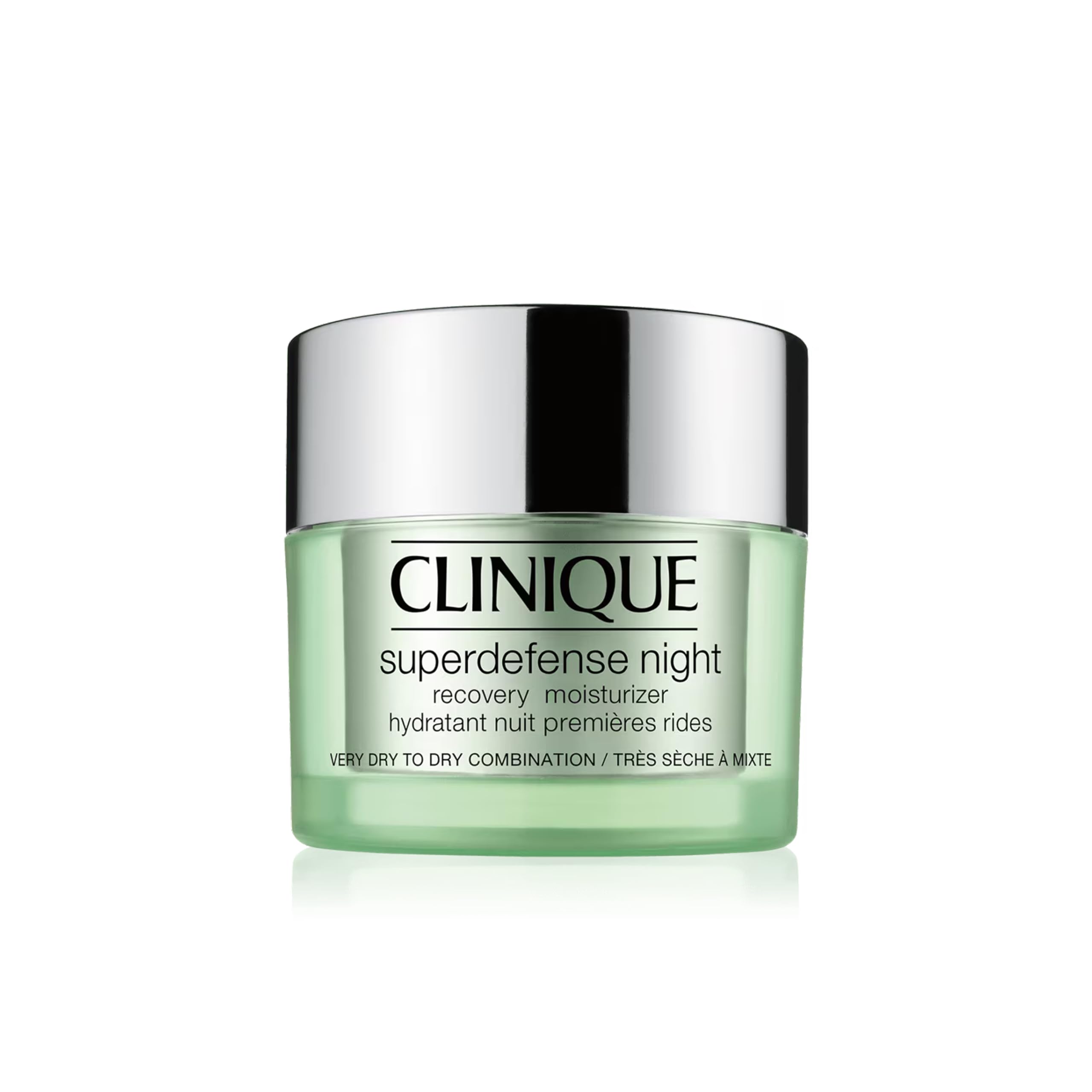 Clinique Superdefense Night Recovery Moisturizer, Anti-Ageing, Hydrating & Firming Night Cream For All Skin Types