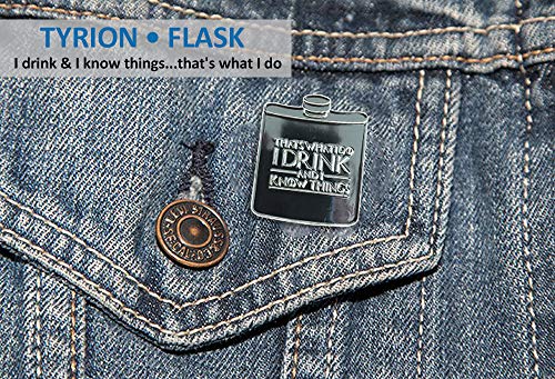 HODOR Game of Thrones Gift | Cute Keychains for Women, Men's Keychain w/Keyring
