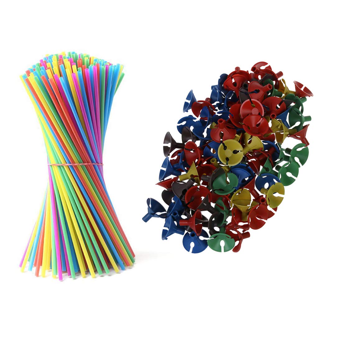 Just Flowers Premium Quality Plastic Balloons Stick Holder With