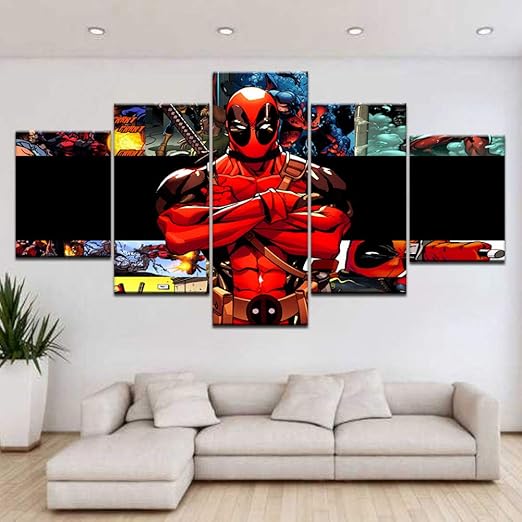 Tjjqt 5 Lienzo Cartel De La Pelicula Wade Winston Wilson Lienzo