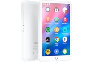 MP3 Player with Bluetooth and WiFi， MECHEN 4" Touch Screen Music Player Android 9.0 MTK 8 Core， MP4 Player with Spotify， Audible， Deezer， Amazon Music， Google Play， Downloadable APP