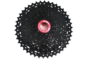 SunRace CSMX8 Wide Ratio Cassette 11-42T, 11 Speed, Black, XTE1385